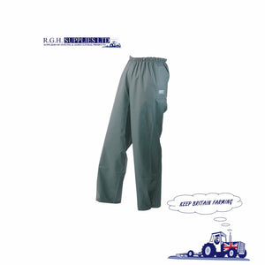Seal Flex Over Trousers Olive Green or Navy Blue 100% Waterproof - Breathable - 5 Sizes