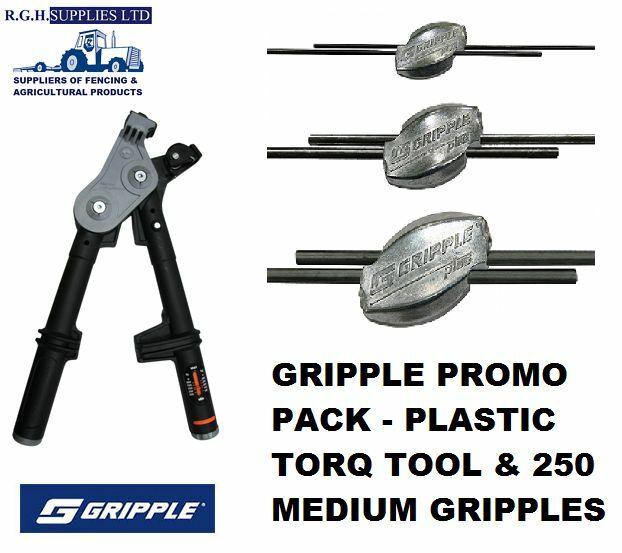 Gripple Promo Torq Tool + 250 Medium Gripple Wire Joiners Bulk Starter Pack