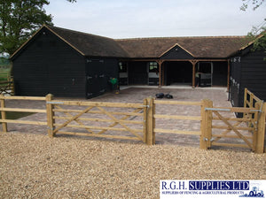 3ft - 12ft Rough Sawn Treated Softwood Field Gates Hand Made