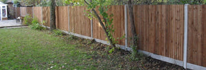 Concrete Morticed Posts & Gravel Board