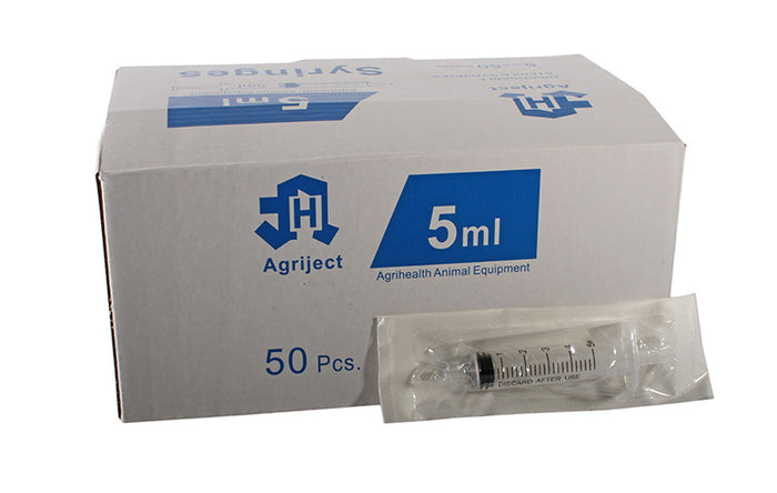 Agriject Disposable Syringe 5ml