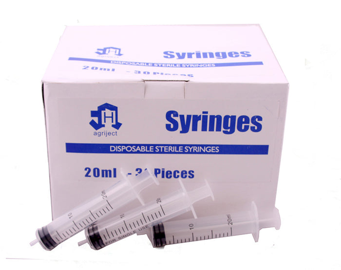 Agriject Disposable Syringe 20ml