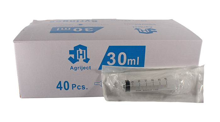 Agriject Disposable Syringe 30ml