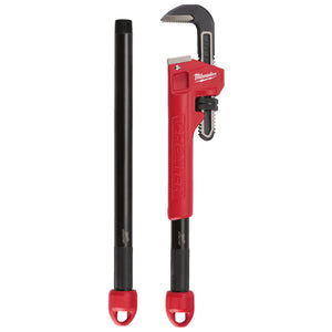 Milwaukee Cheater Steel Pipe Wrench