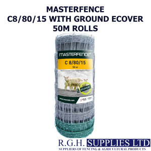 Masterfence C8/80/15 Mild Steel 50m Rolls