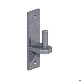 Field Gate Hooks On Heavy Narrow Plate 1"