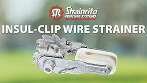 Strainrite insul-clip wire strainers