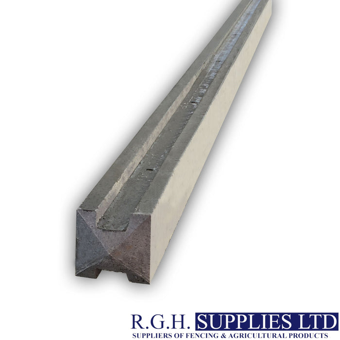 3m Concrete Slotted Intermediate Post