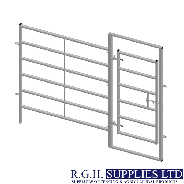 Bateman 1750mm High Wide Hurdle with 655 Personnel Gate