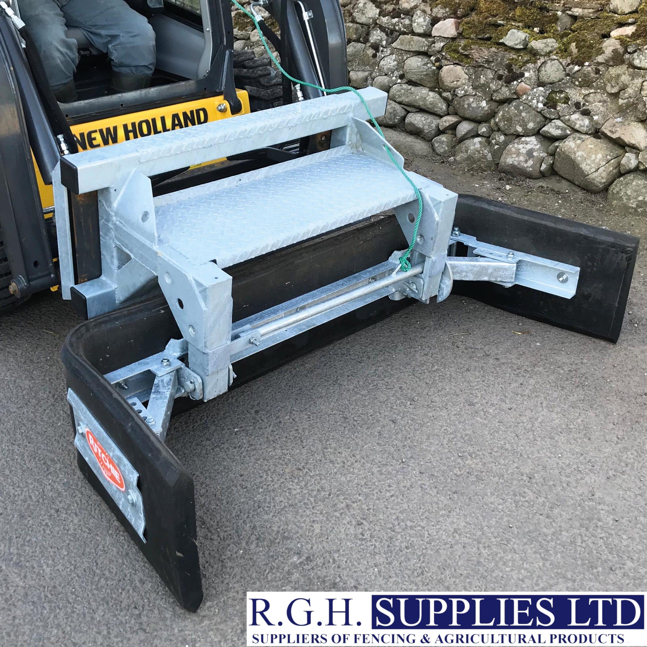 Ritchie Yard Scraper to suit Skid Steer Unit RGH Supplies LTD