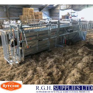 Ritchie Mobile Cattle Crate Manual Yoke FETF56
