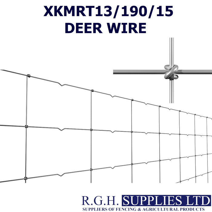 XKMRT 13/190/15 High Tensile Deer Wire 100m Rolls