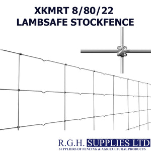 XKMRT 8/80/22 Lambsafe High Tensile Stockfence 100m Rolls