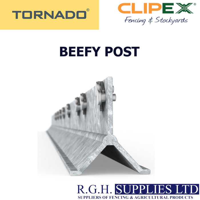 3.0m 15 Clip Beefy Clipex Post (Tornado)
