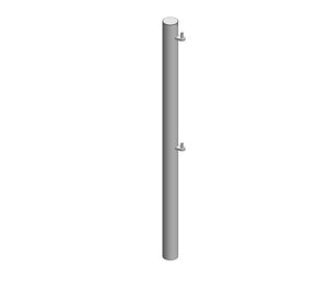 114mm (4 1/2") Galvanised Hanging Post for Metal Field Gates