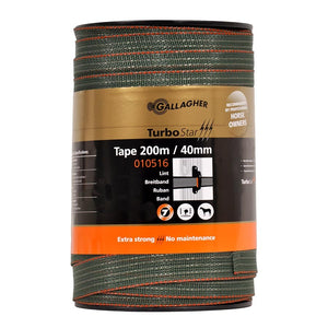 TurboStar tape 40mm Green 200m