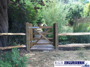 3ft - 12ft Planed All Round Treated Softwood Field Gates Hand Made PAR