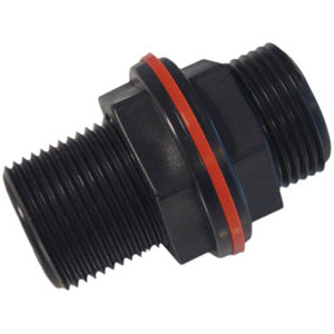 Plasson BSP Threaded Fittings - Tank Connector PP