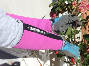 NZ Drycuffs Pink Keep Forearms Warm Dry and Protected - Fishing Farming Building
