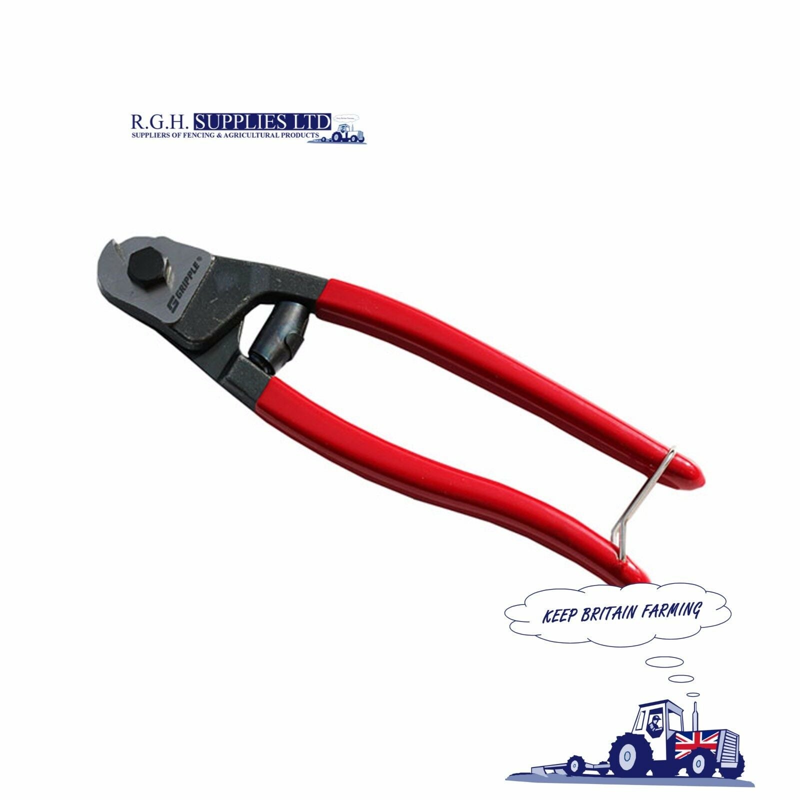 Gripple Wire Cutters Cut up to 4.00mm Wires or Ropes Japanese Tech