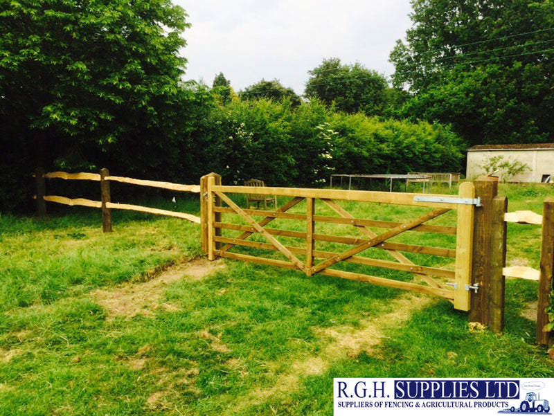 Timber Gate Rough 3ft - 12ft Rough Sawn Treated Softwood Field Gates Hand Made – RGH ...