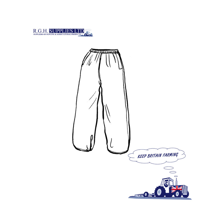 Drytex Over Trousers - Small Medium Large and XL - High Quality Waterproof CL23