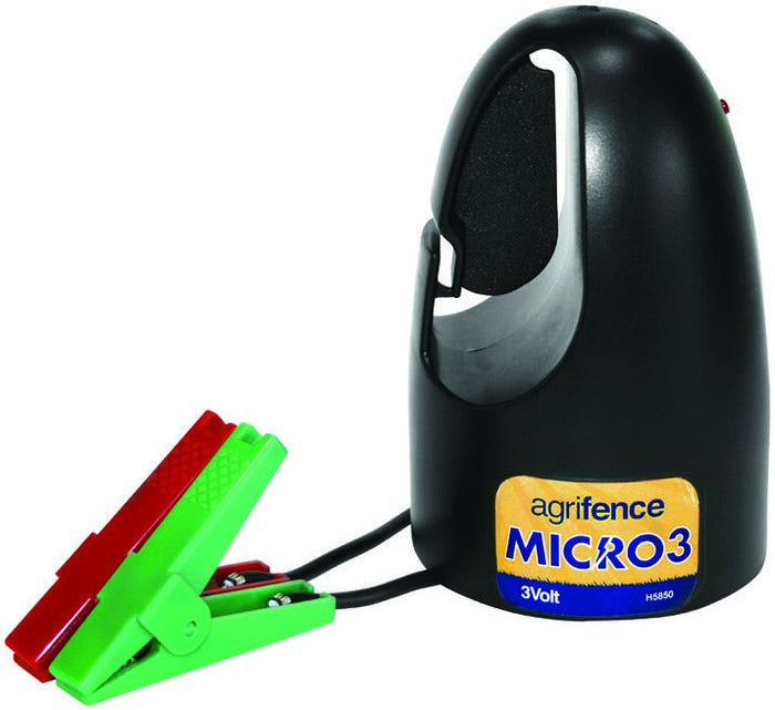 Micro 3 Electric Fence  Energiser 3v Battery Powered