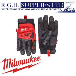 Milwaukee Impact Demolition Gloves M-XXL